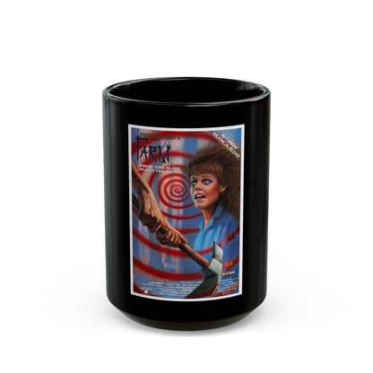 FRENCHMAN'S FARM 1987 Movie Poster - Black Coffee Mug-15oz-The Sticker Space