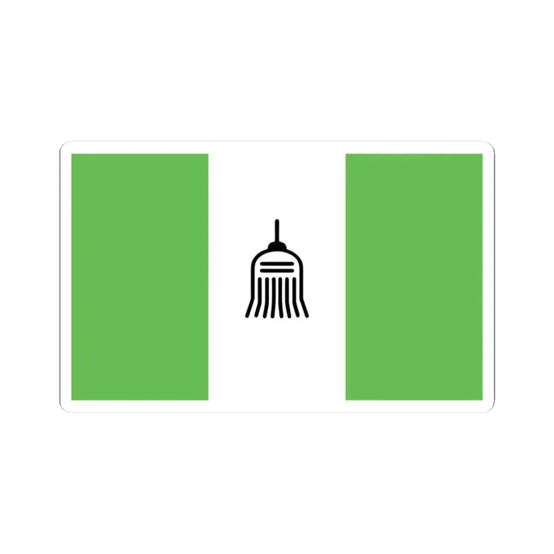 Frente de la Esperanza 2021 bandera (Peru) STICKER Vinyl Kiss-Cut Decal 3 Inch White - The Sticker Space