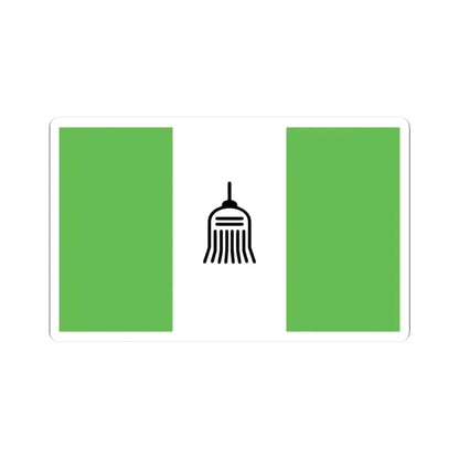 Frente de la Esperanza 2021 bandera (Peru) STICKER Vinyl Kiss-Cut Decal 3 Inch White - The Sticker Space