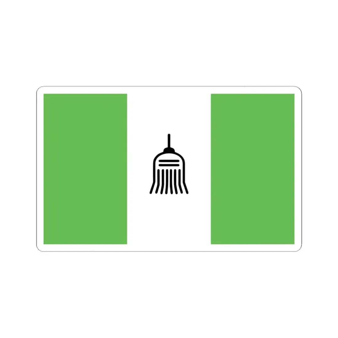 Frente de la Esperanza 2021 bandera (Peru) STICKER Vinyl Kiss-Cut Decal 6 Inch White - The Sticker Space