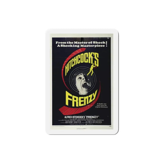 Frenzy 1972 Movie Poster Refrigerator Magnet 2 Inch - The Sticker Space