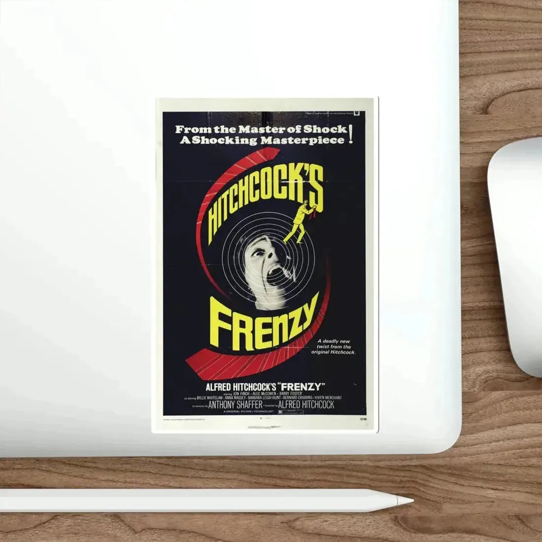Frenzy 1972 Movie Poster STICKER Vinyl Die-Cut Decal - The Sticker Space