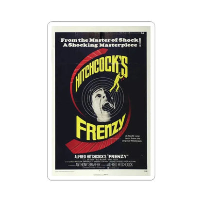 Frenzy 1972 Movie Poster - STICKER Vinyl Kiss-Cut Decal 2 Inch White - The Sticker Space