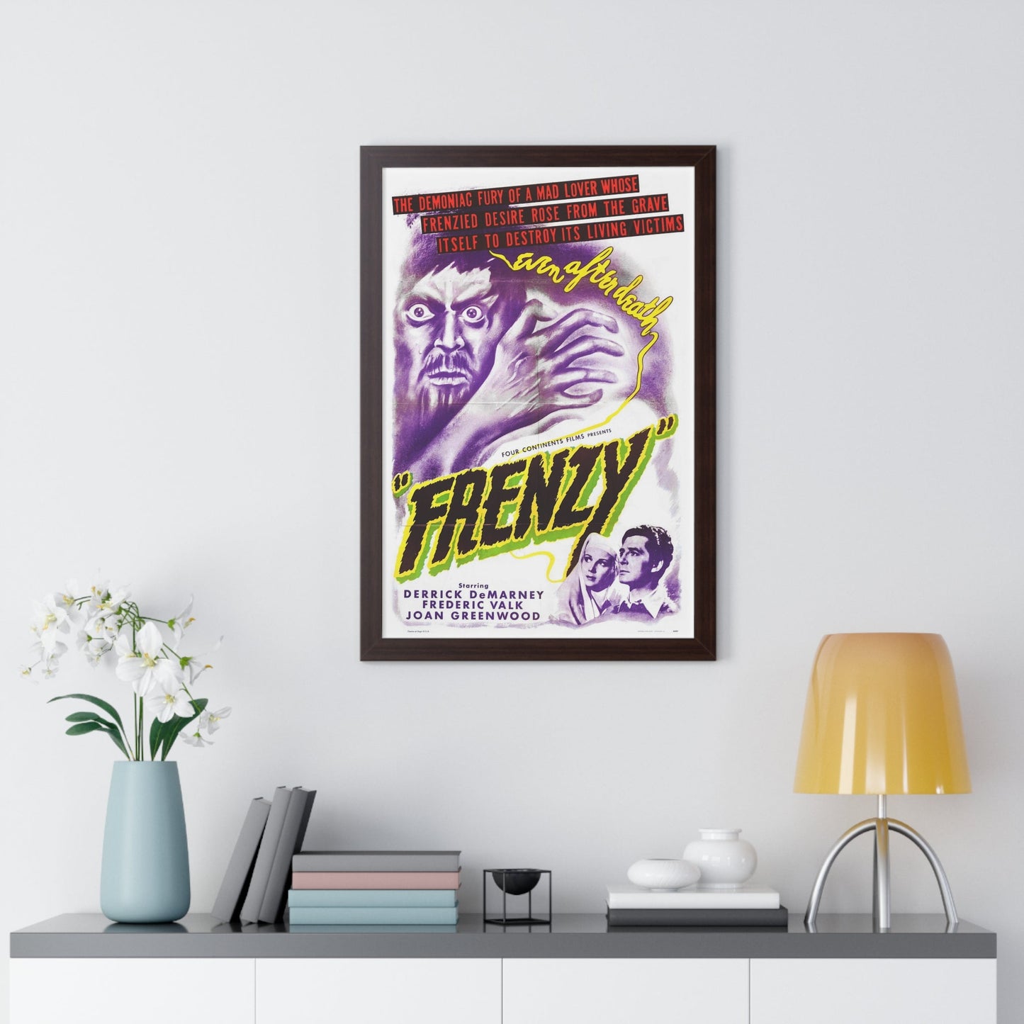 FRENZY (LATIN QUARTER) 1945 - Framed Movie Poster-The Sticker Space