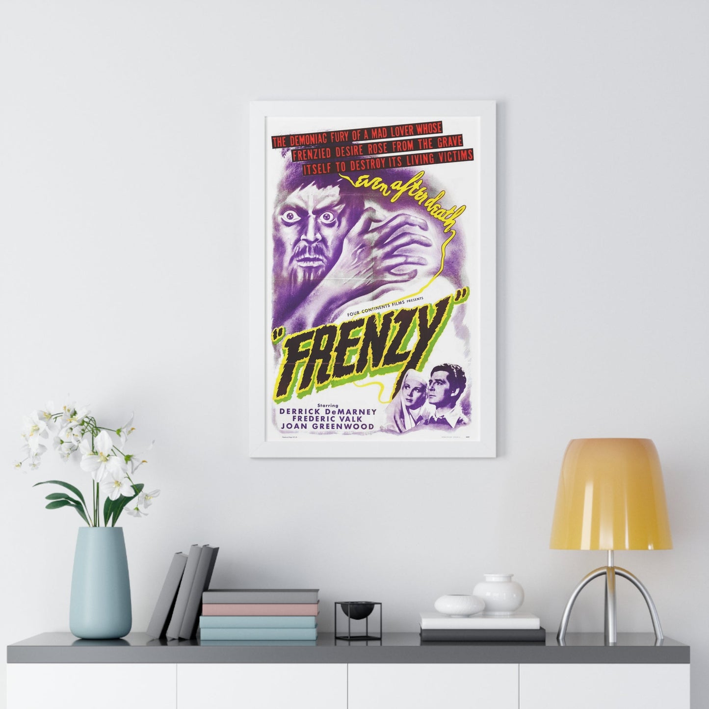 FRENZY (LATIN QUARTER) 1945 - Framed Movie Poster-The Sticker Space