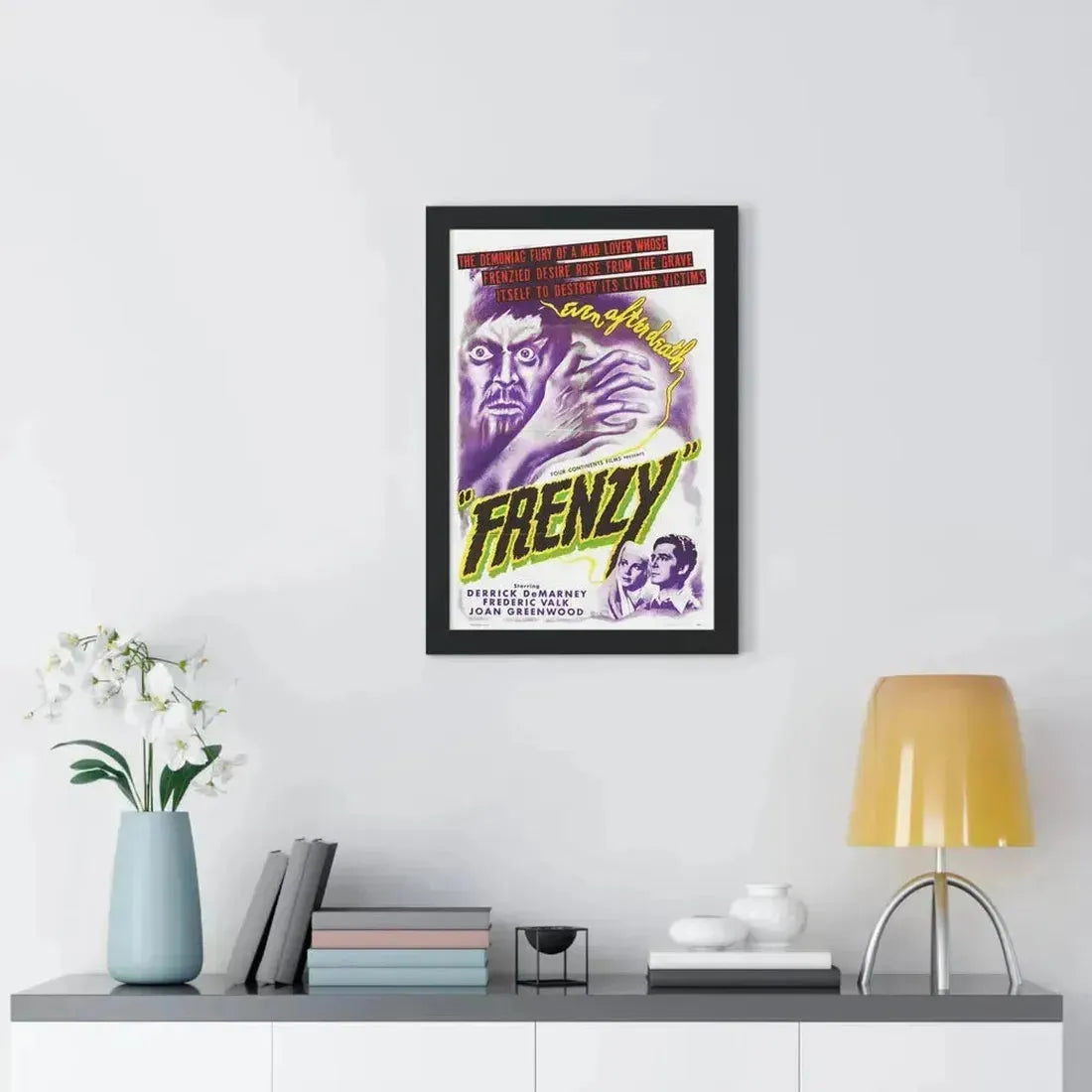 FRENZY (LATIN QUARTER) 1945 - Framed Movie Poster - The Sticker Space