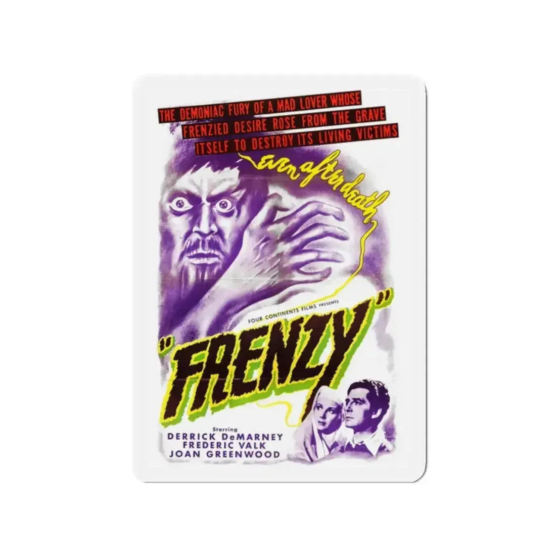 FRENZY (LATIN QUARTER) 1945 Movie Poster - Refrigerator Magnet - The Sticker Space