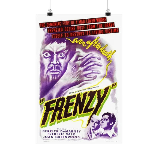 FRENZY (LATIN QUARTER) 1945 - Paper Movie Poster 12″ x 18″ Matte - The Sticker Space