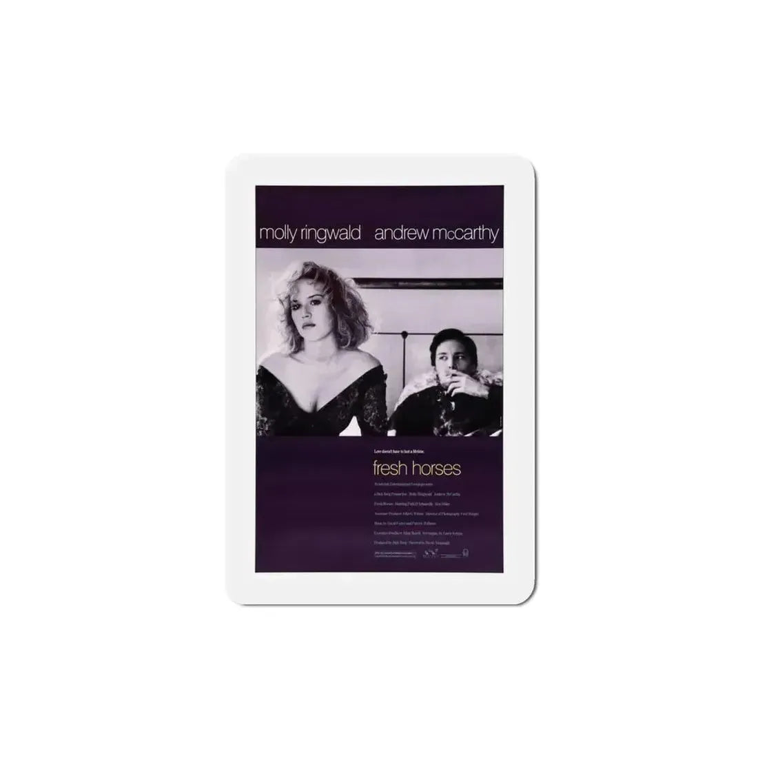 Fresh Horses 1988 Movie Poster Refrigerator Magnet 5 Inch - The Sticker Space