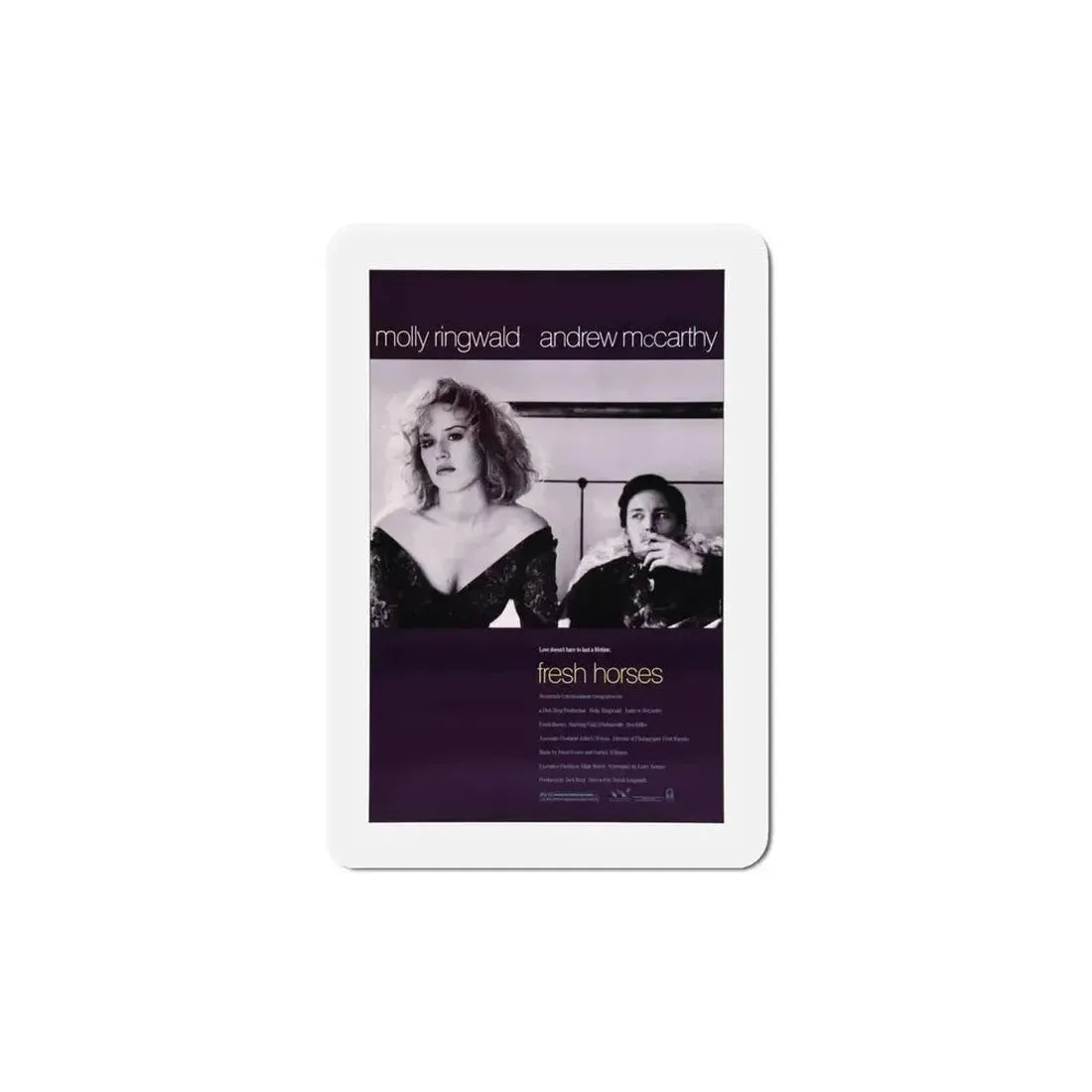 Fresh Horses 1988 Movie Poster Refrigerator Magnet 6 Inch - The Sticker Space