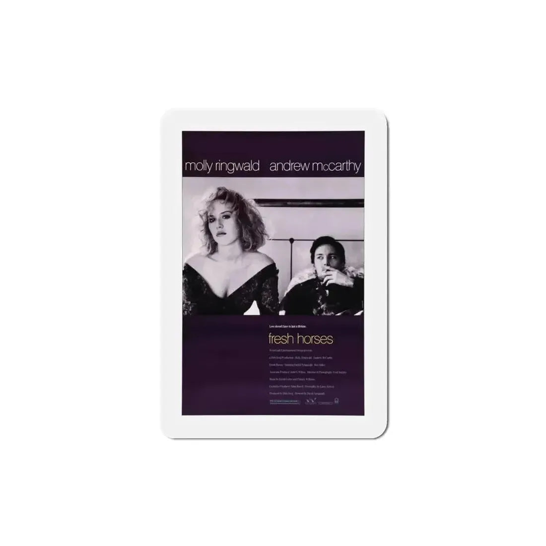 Fresh Horses 1988 Movie Poster Refrigerator Magnet - The Sticker Space