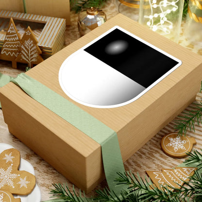 Fribourg-coat of arms 3d (Switzerland) (Coat of Arms) STICKER Vinyl Kiss-Cut Decal - The Sticker Space