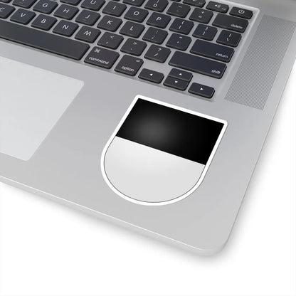 Fribourg-coat of arms (Switzerland) (Coat of Arms) STICKER Vinyl Kiss-Cut Decal - The Sticker Space