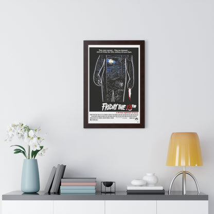 FRIDAY THE 13TH 1980 - Framed Movie Poster-The Sticker Space