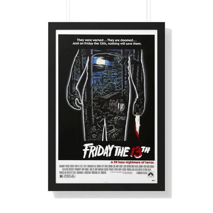 FRIDAY THE 13TH 1980 - Framed Movie Poster - The Sticker Space
