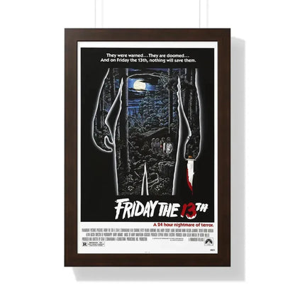 FRIDAY THE 13TH 1980 - Framed Movie Poster - The Sticker Space
