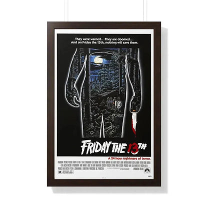 FRIDAY THE 13TH 1980 - Framed Movie Poster - The Sticker Space