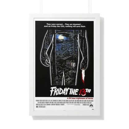 FRIDAY THE 13TH 1980 - Framed Movie Poster - The Sticker Space