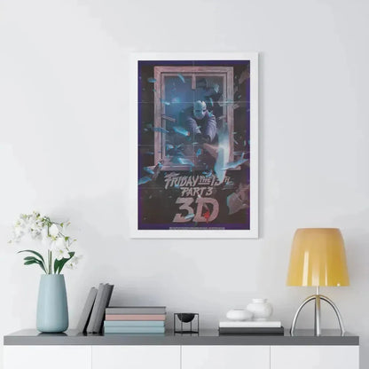 FRIDAY THE 13TH 3-D 1982 - Framed Movie Poster - The Sticker Space