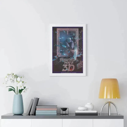 FRIDAY THE 13TH 3-D 1982 - Framed Movie Poster - The Sticker Space