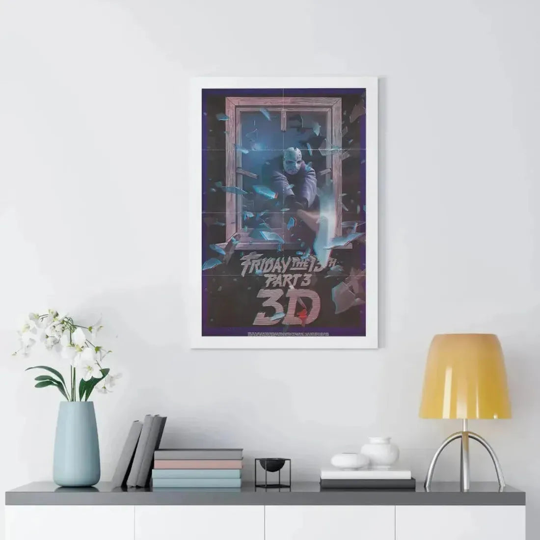 FRIDAY THE 13TH 3-D 1982 - Framed Movie Poster - The Sticker Space