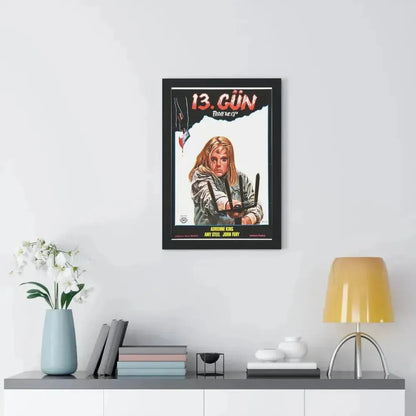 FRIDAY THE 13TH PART II (TURKISH) 1981 - Framed Movie Poster - The Sticker Space