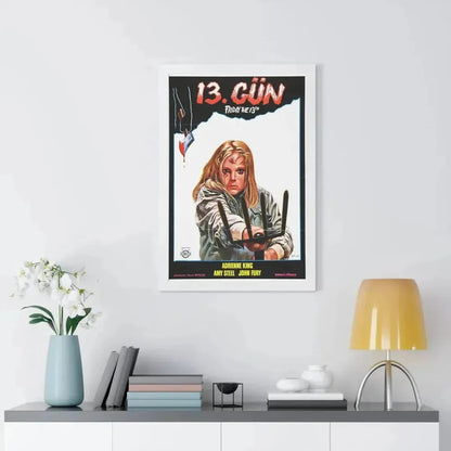 FRIDAY THE 13TH PART II (TURKISH) 1981 - Framed Movie Poster - The Sticker Space