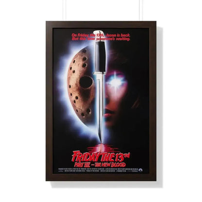 FRIDAY THE 13TH PART VII - THE NEW BLOOD 1988 - Framed Movie Poster - The Sticker Space