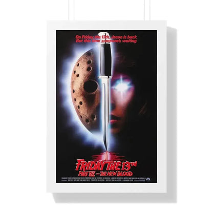 FRIDAY THE 13TH PART VII - THE NEW BLOOD 1988 - Framed Movie Poster - The Sticker Space