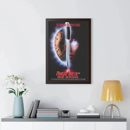 FRIDAY THE 13TH PART VII - THE NEW BLOOD 1988 - Framed Movie Poster - The Sticker Space