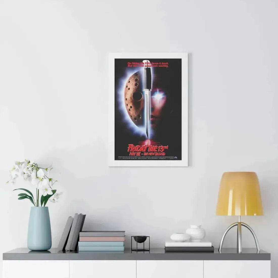 FRIDAY THE 13TH PART VII - THE NEW BLOOD 1988 - Framed Movie Poster - The Sticker Space