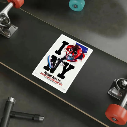 Friday the 13th Part VIII 1989 Movie Poster STICKER Vinyl Die-Cut Decal - The Sticker Space