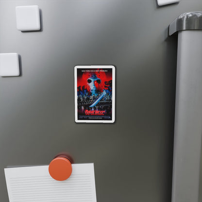 FRIDAY THE 13TH PART VIII - JASON TAKES MANHATTAN 1989 Movie Poster - Die-Cut Magnet-The Sticker Space