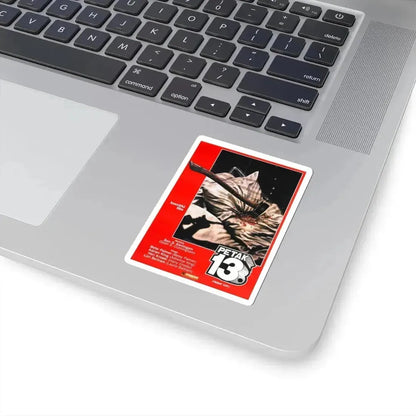 FRIDAY THE 13TH (POLISH) 1980 Movie Poster - STICKER Vinyl Kiss-Cut Decal - The Sticker Space