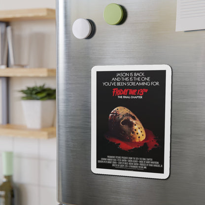 FRIDAY THE 13TH - THE FINAL CHAPTER (2) 1984 Movie Poster - Die-Cut Magnet-The Sticker Space