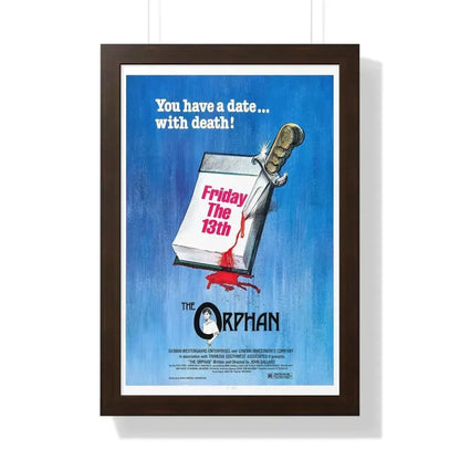 FRIDAY THE 13TH THE ORPHAN 1979 - Framed Movie Poster - The Sticker Space