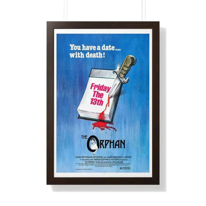 FRIDAY THE 13TH THE ORPHAN 1979 - Framed Movie Poster - The Sticker Space