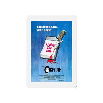FRIDAY THE 13TH THE ORPHAN 1979 Movie Poster - Refrigerator Magnet 5 Inch - The Sticker Space