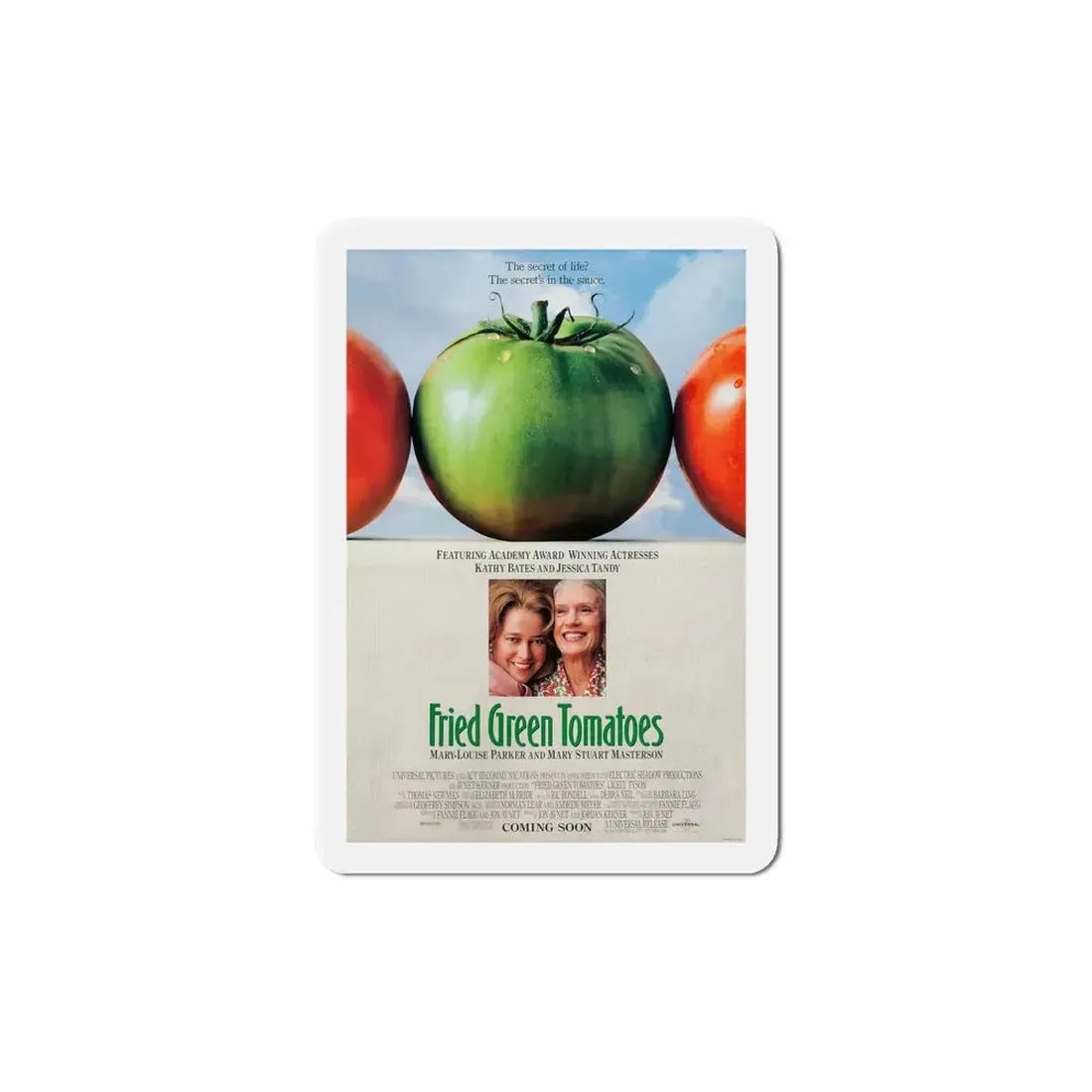 Fried Green Tomatoes 1991 Movie Poster Refrigerator Magnet - The Sticker Space