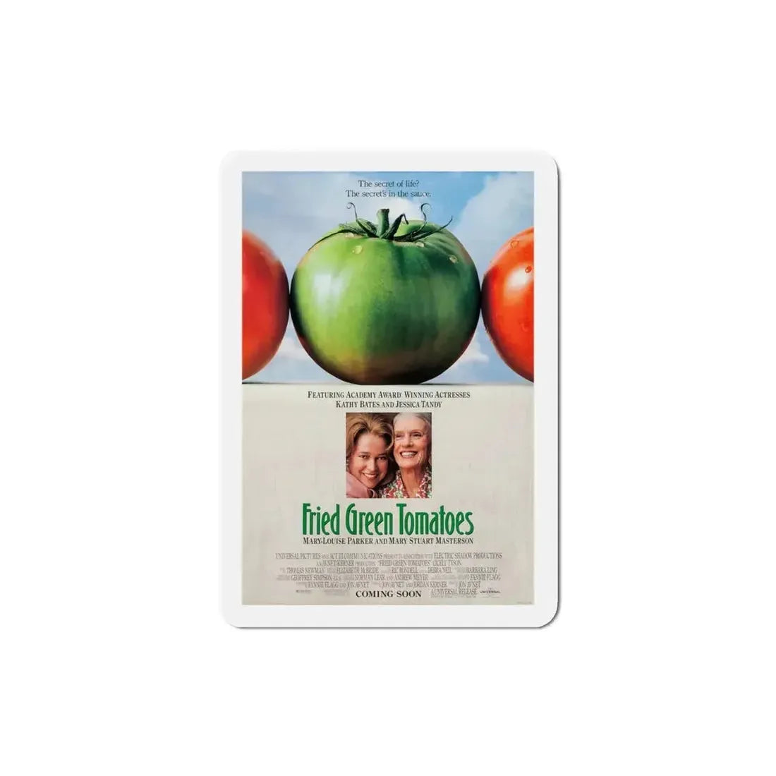 Fried Green Tomatoes 1991 Movie Poster Refrigerator Magnet - The Sticker Space