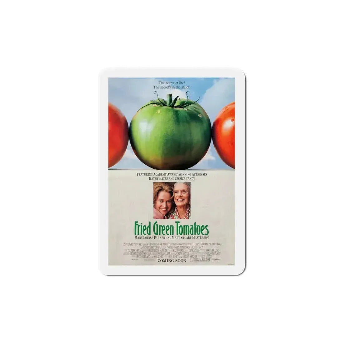 Fried Green Tomatoes 1991 Movie Poster Refrigerator Magnet - The Sticker Space