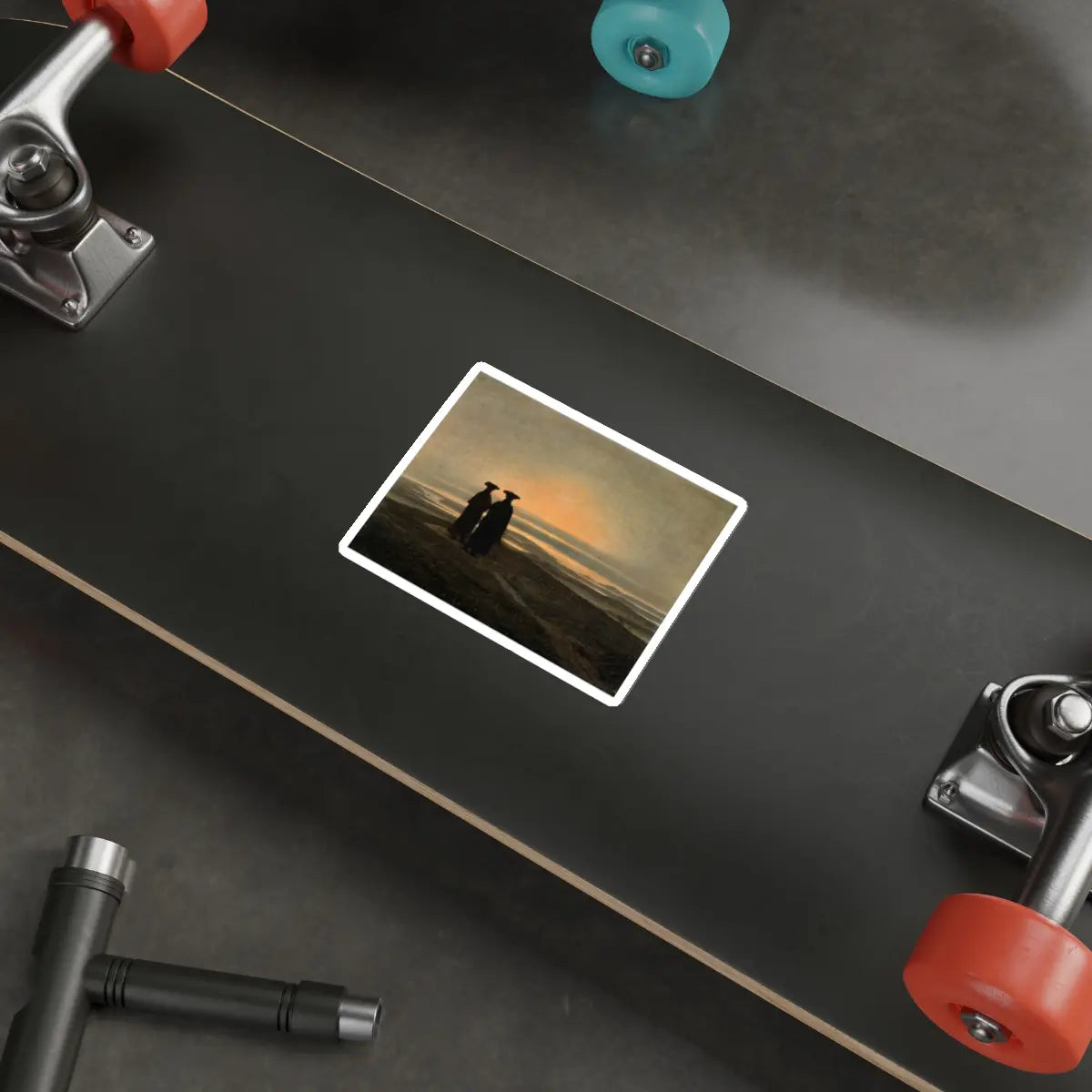 SKU:10823911025955118760 Sticker types:White Shape:Die-Cut Sizes:4" × 4"