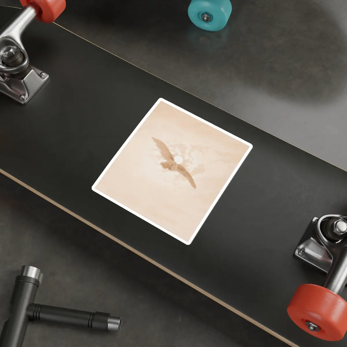 SKU:13290190136505501967 Sticker types:White Shape:Die-Cut Sizes:5" × 5"