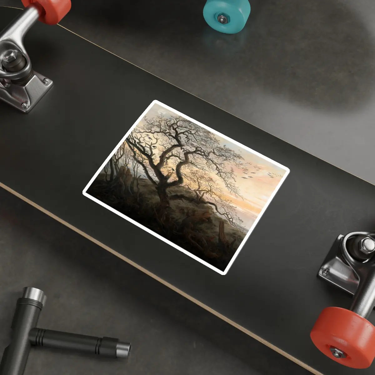 SKU:23332569154403364828 Sticker types:White Shape:Die-Cut Sizes:6" × 6"