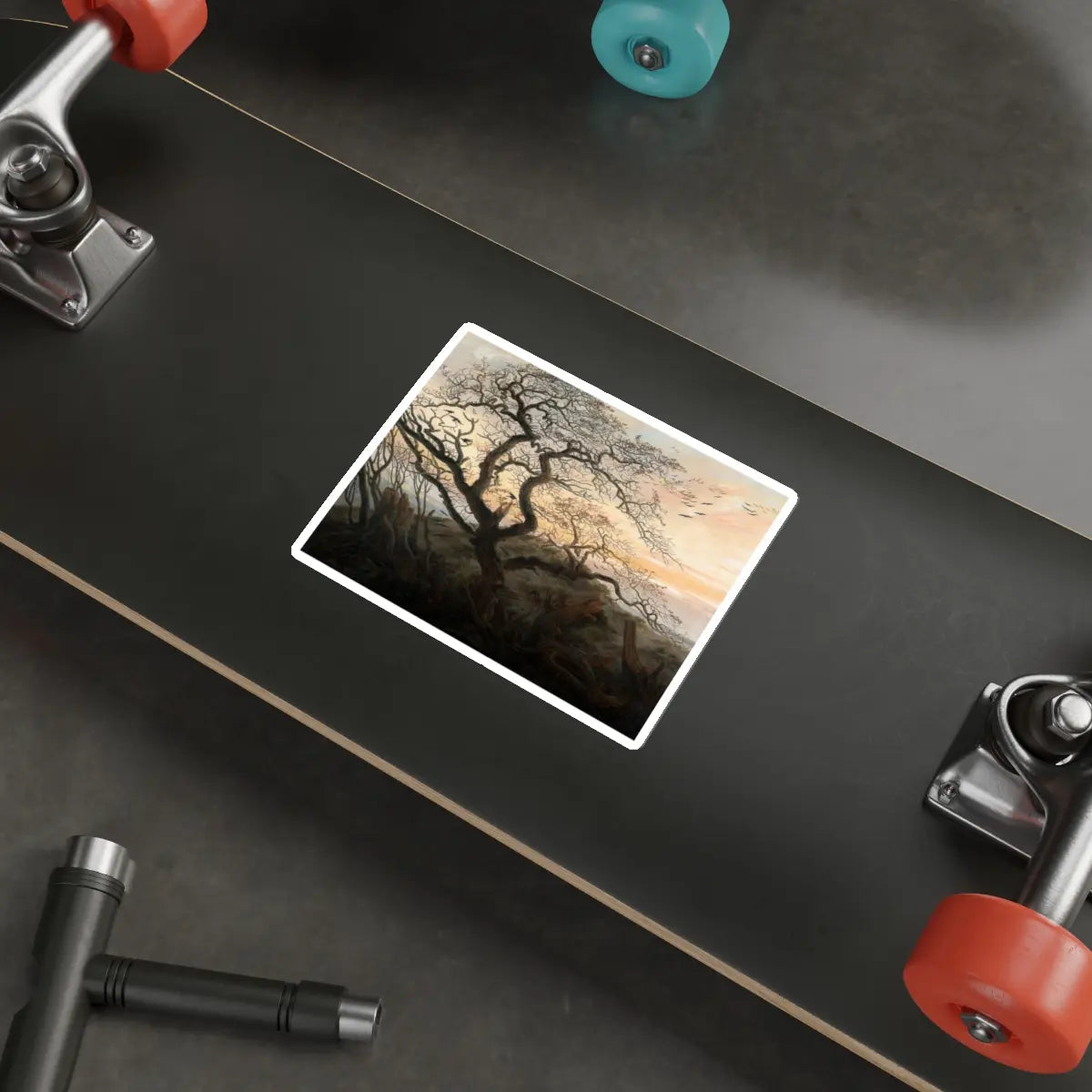SKU:27676085461378520413 Sticker types:White Shape:Die-Cut Sizes:5" × 5"