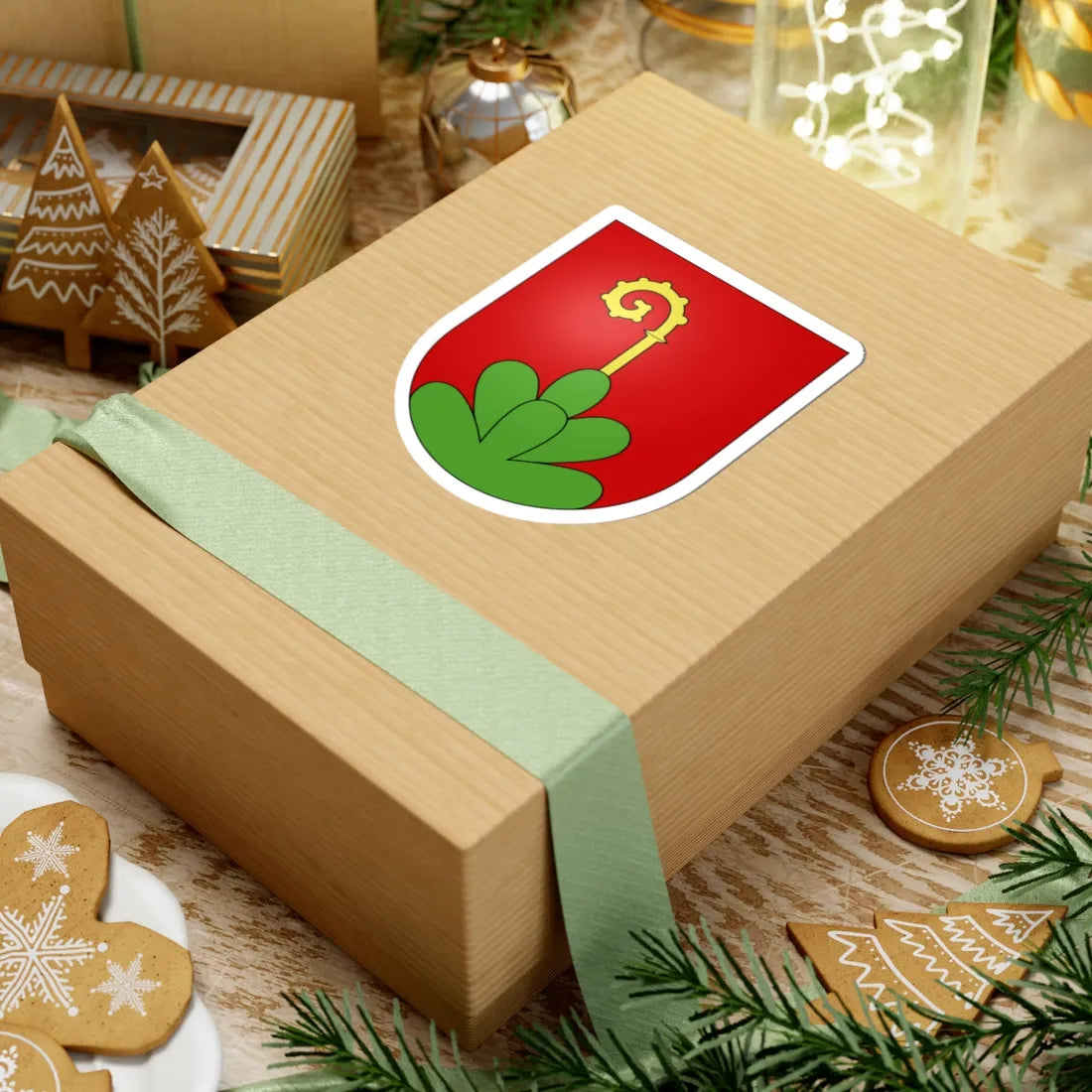 Frienisberg BE-coat of arms (Switzerland) (Coat of Arms) STICKER Vinyl Kiss-Cut Decal - The Sticker Space