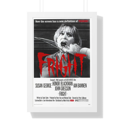 FRIGHT 1971 - Framed Movie Poster-16″ x 24″-The Sticker Space