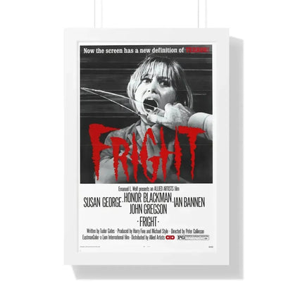FRIGHT 1971 - Framed Movie Poster - The Sticker Space