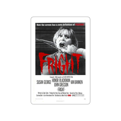 FRIGHT 1971 Movie Poster STICKER Vinyl Die-Cut Decal-6 Inch-The Sticker Space