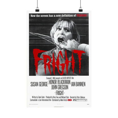 FRIGHT 1971 - Paper Movie Poster-12″ x 18″-The Sticker Space